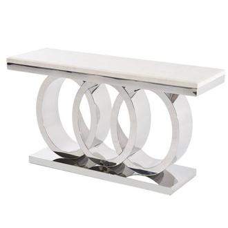 Lillian Silver Console Table