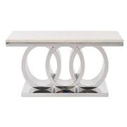 Lillian Silver Console Table  alternate image, 4 of 7 images.
