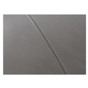 Rio Light Gray Leather Corner Sofa w/Left Chaise  alternate image, 7 of 8 images.