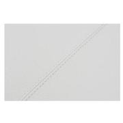 Rio White Leather Corner Sofa w/Right Chaise  alternate image, 7 of 8 images.