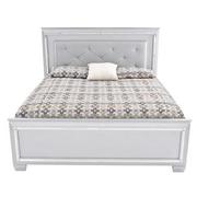 Isabel Gray Full Panel Bed  alternate image, 7 of 10 images.