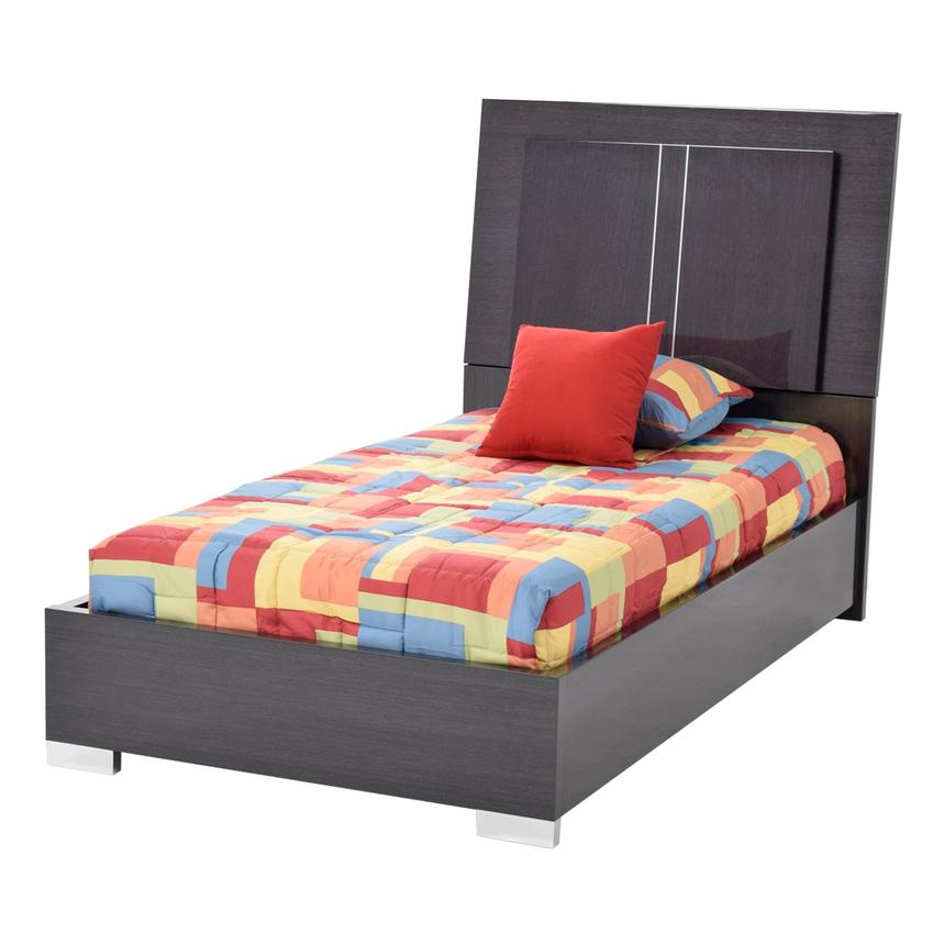 Valery Twin Platform Bed  main image, 1 of 6 images.