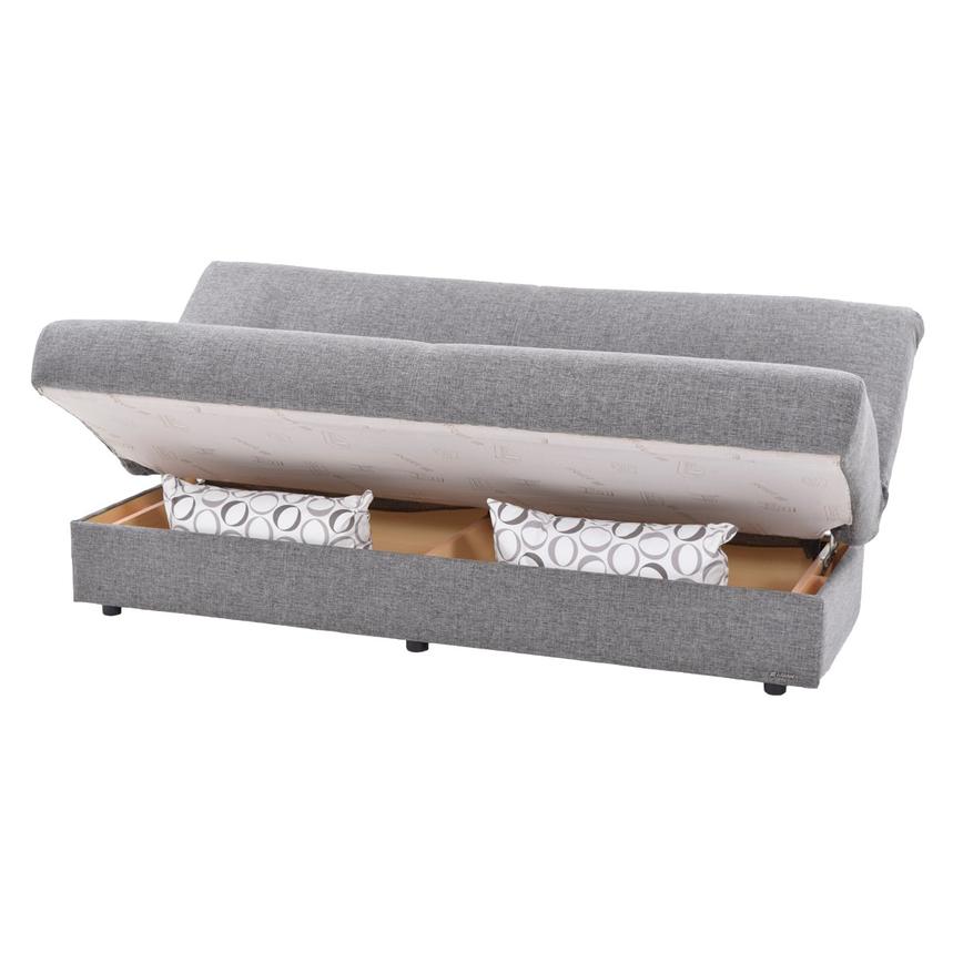 Regata Gray Futon w/Storage El Dorado Furniture
