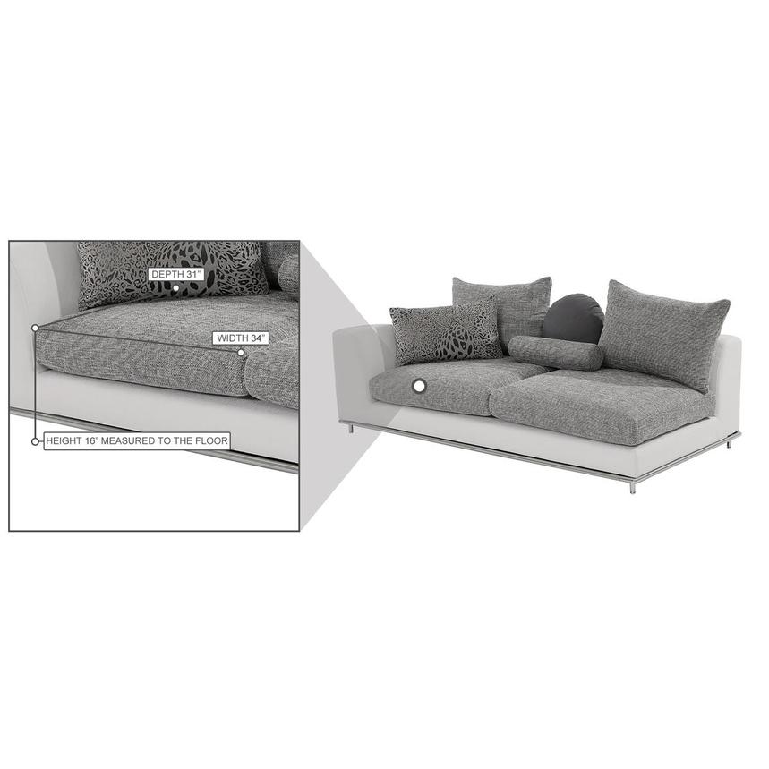 Hanna Left Sofa  alternate image, 6 of 7 images.
