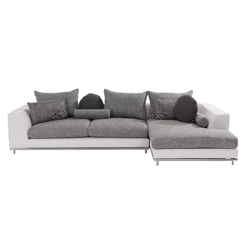 Hanna Sectional Sofa w/Right Chaise El Dorado Furniture
