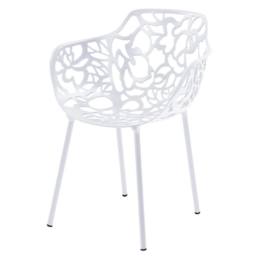 Rosie White Accent Chair  main image, 1 of 4 images.