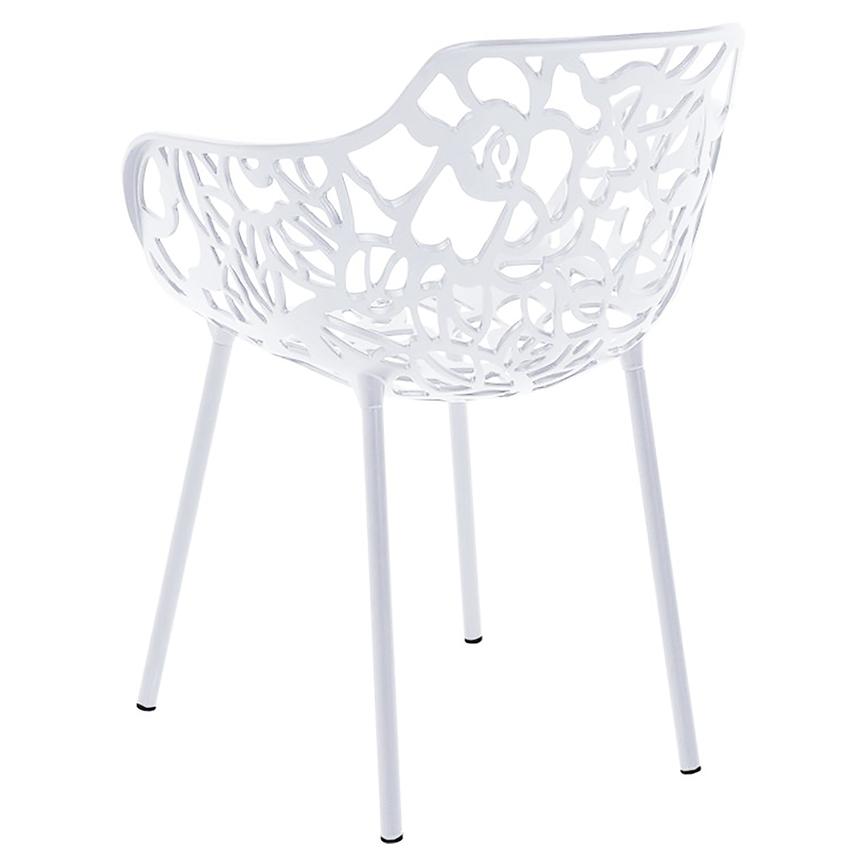 Rosie White Accent Chair  alternate image, 3 of 4 images.