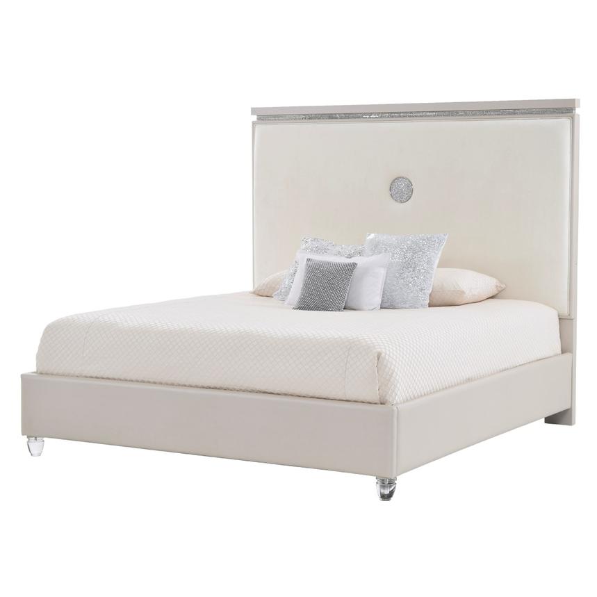 Glimmering Heights King Platform Bed El Dorado Furniture