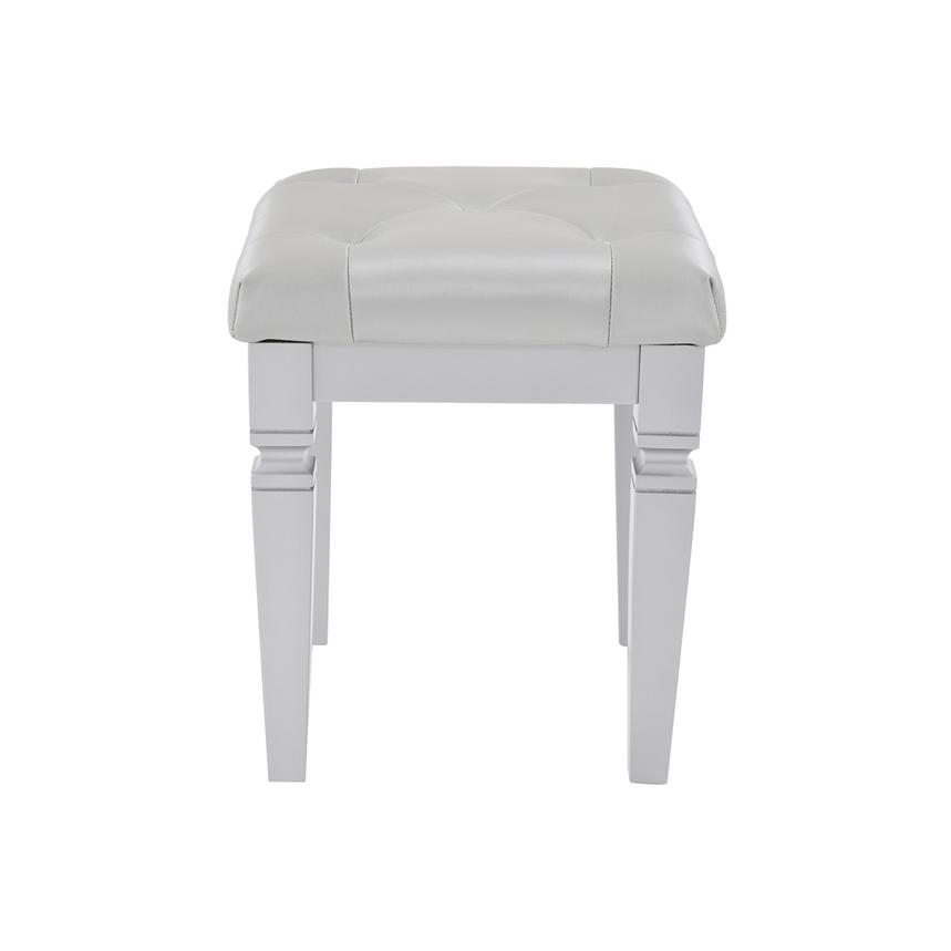 Isabel Gray Vanity Bench El Dorado Furniture