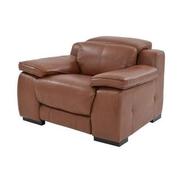 Gian Marco Tan Leather Power Recliner  main image, 1 of 10 images.