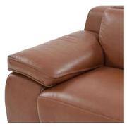 Gian Marco Tan Leather Power Recliner  alternate image, 6 of 10 images.