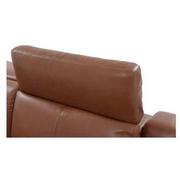 Gian Marco Tan Leather Power Reclining Loveseat  alternate image, 6 of 9 images.