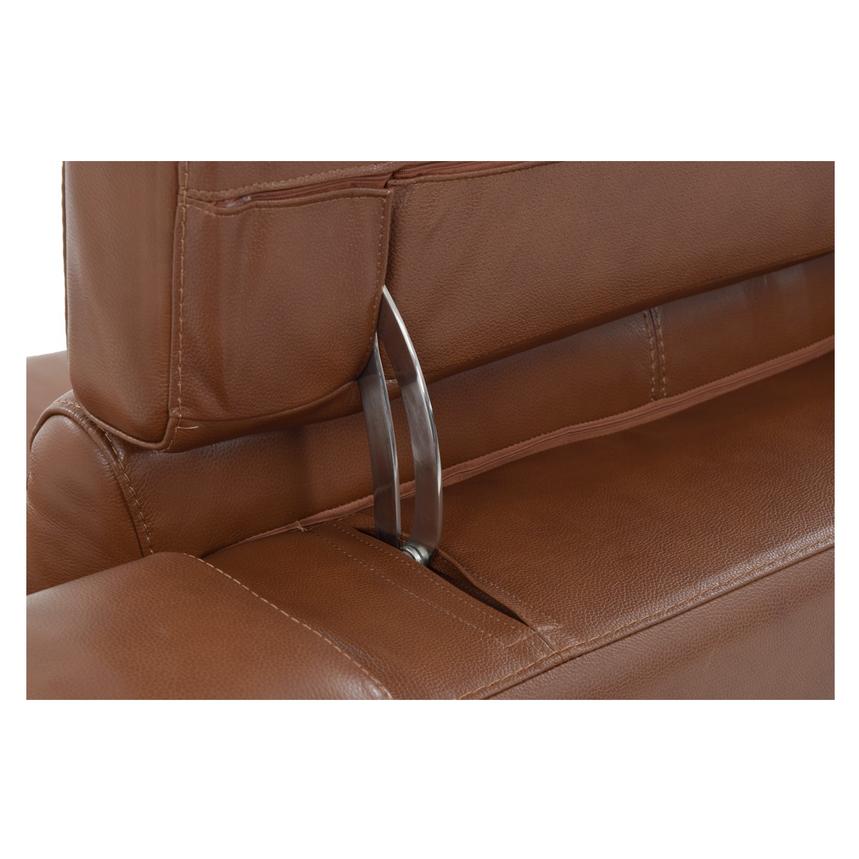 Gian Marco Tan Leather Power Reclining Sofa  alternate image, 7 of 9 images.