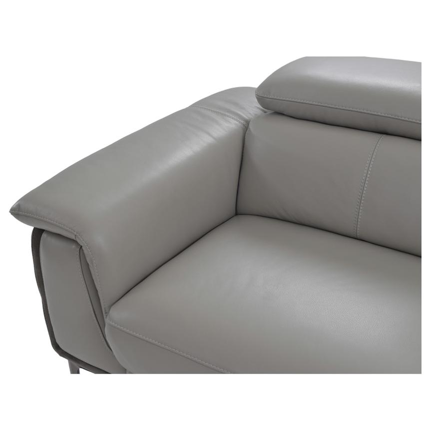 Richardson Leather Power Reclining Sofa w/Right Chaise  alternate image, 6 of 12 images.
