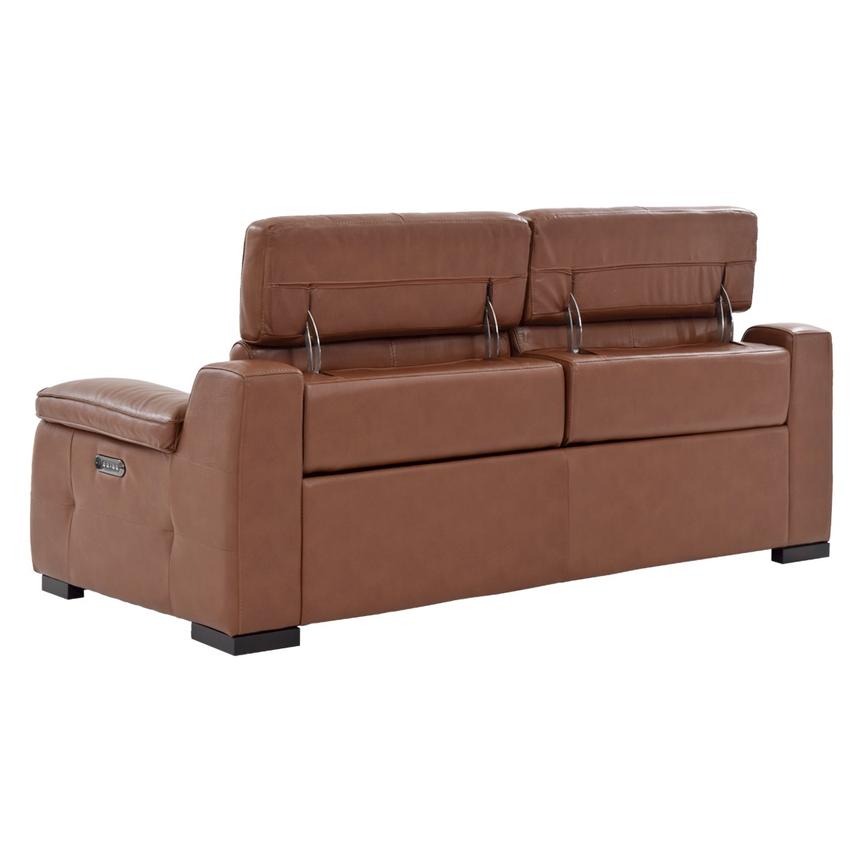 Gian Marco Tan Leather Power Reclining Sofa El Dorado Furniture