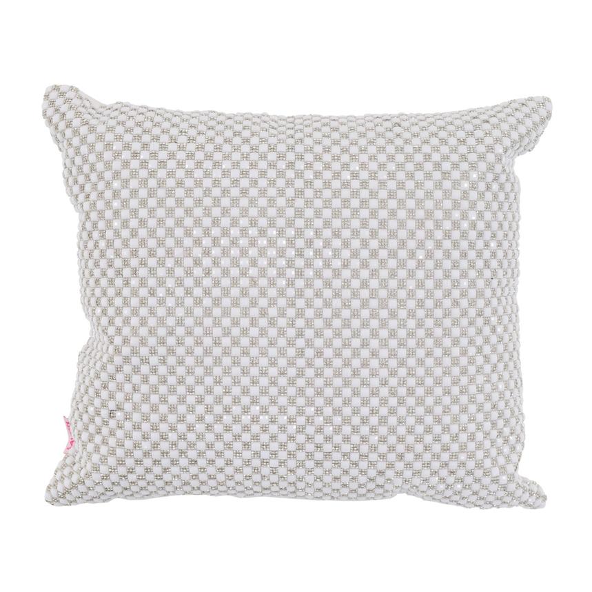 Dolce White Accent Pillow  main image, 1 of 2 images.
