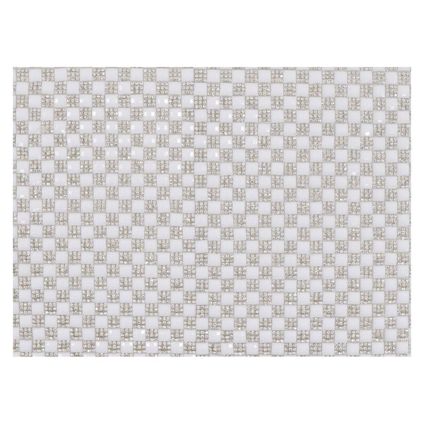 Dolce White Accent Pillow alternate image, 2 of 2 images.