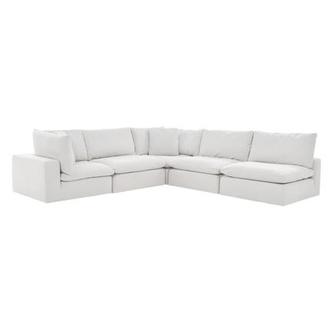 Nube II White Sectional Sofa