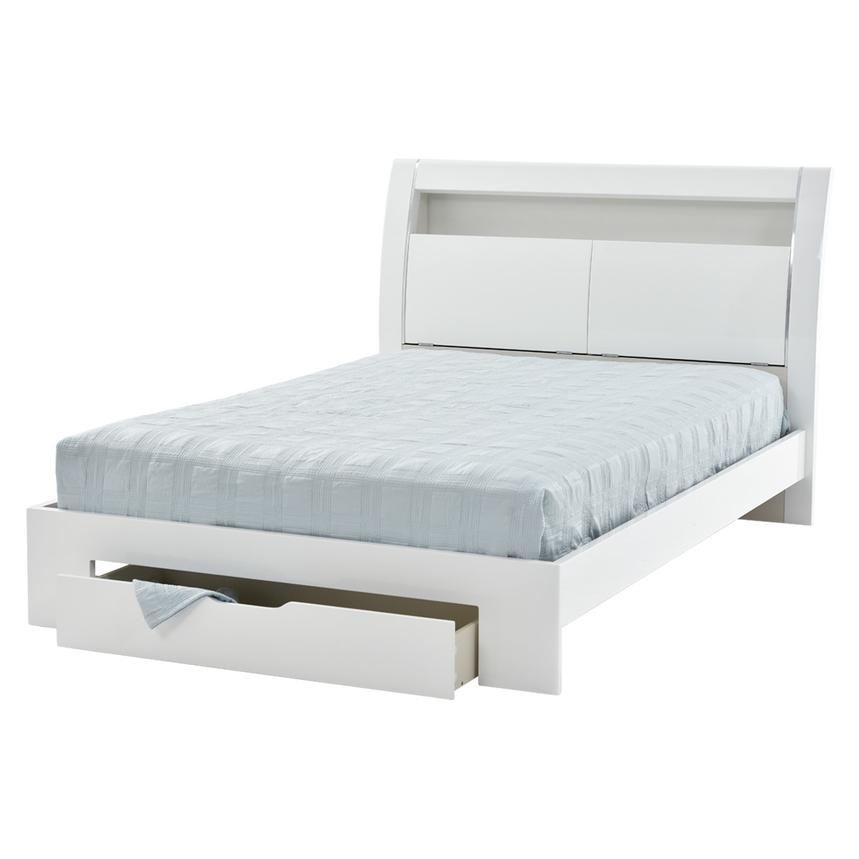 Benton White Full Storage Bed alternate image, 2 of 7 images.