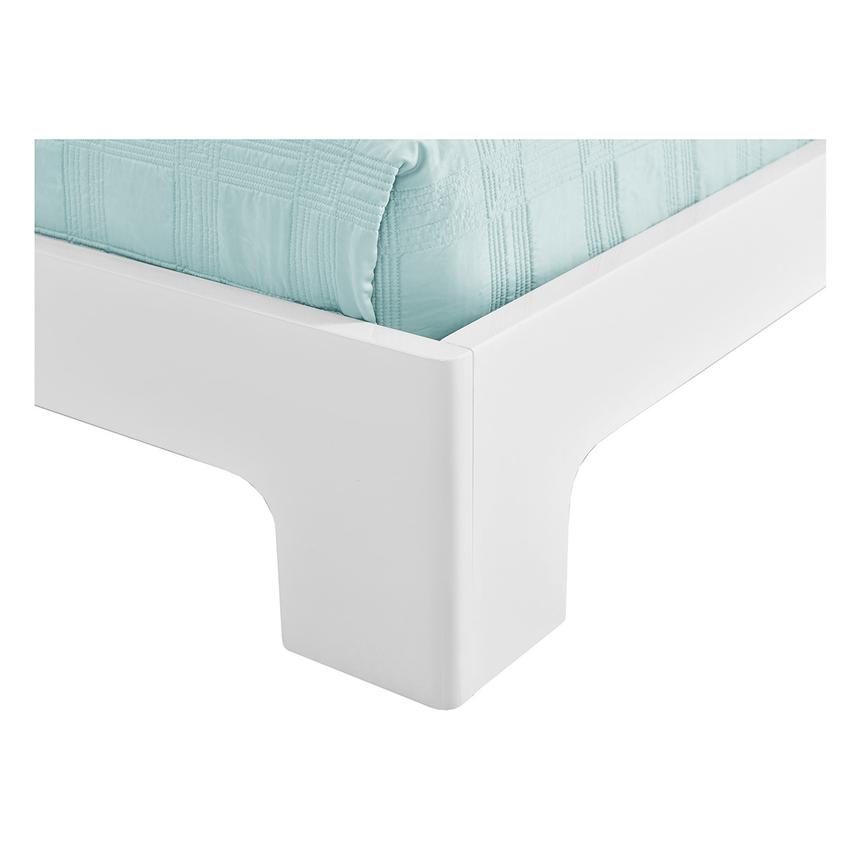 Brighton White Twin Platform Bed alternate image, 5 of 5 images.
