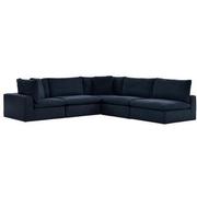 Nube II Blue Sectional Sofa  main image, 1 of 10 images.