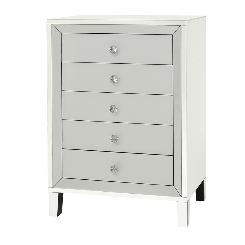 Amia White Mirrored El Dorado Furniture