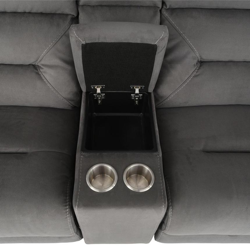 Kim Gray Home Theater Seating with 5PCS/2PWR  alternate image, 6 of 8 images.