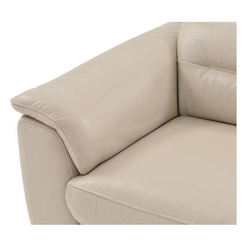 Anabel Cream Leather Power Reclining Sofa  alternate image, 7 of 14 images.