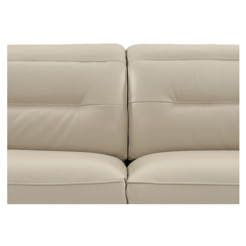 Anabel Cream Leather Power Reclining Sofa  alternate image, 7 of 13 images.