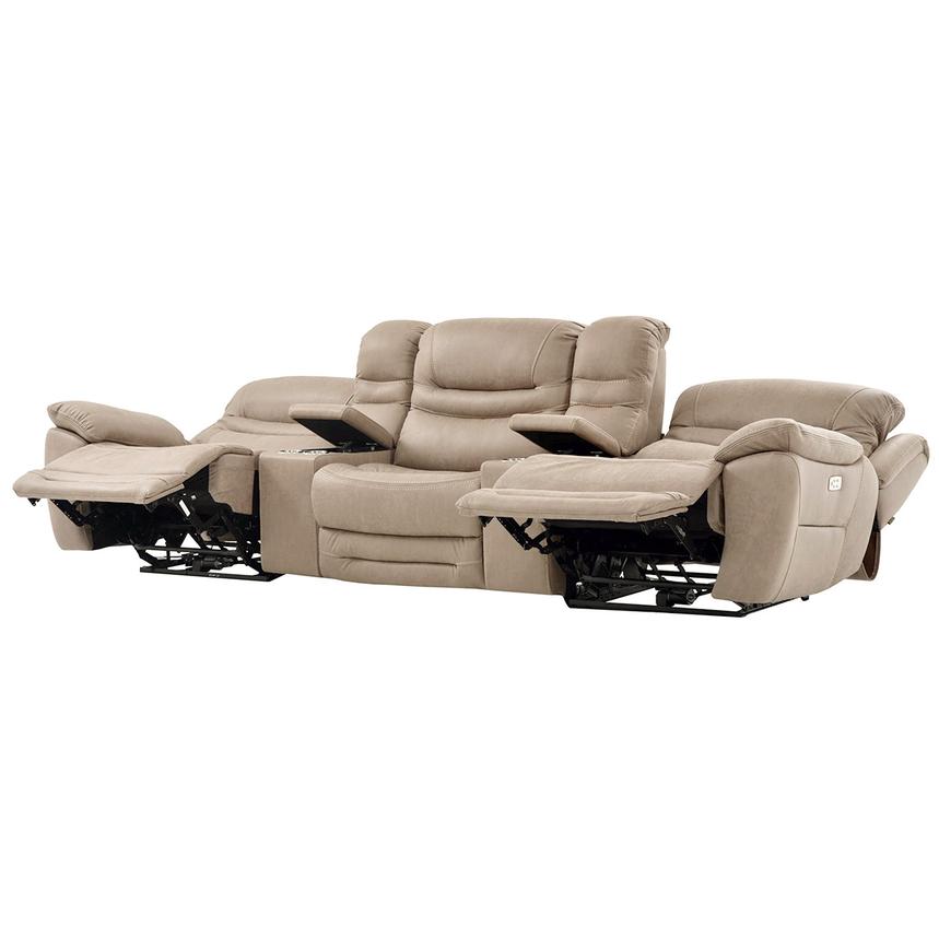 Dan Cream Home Theater Seating with 5PCS/2PWR  alternate image, 3 of 10 images.