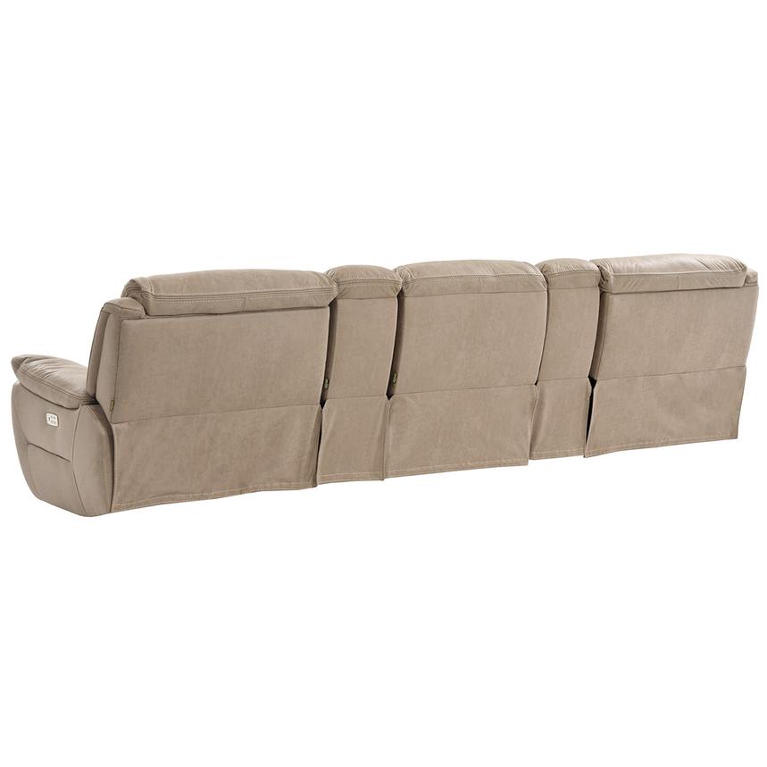 Dan Cream Home Theater Seating with 5PCS/2PWR alternate image, 4 of 9 images.