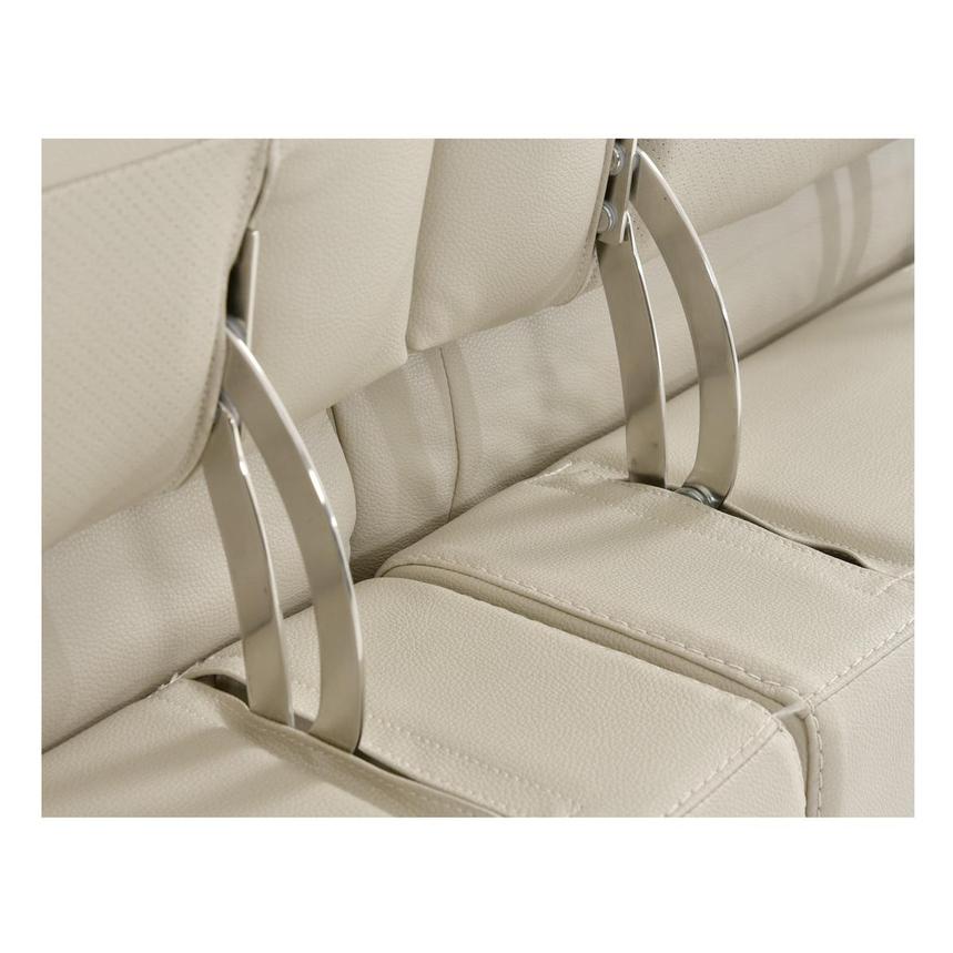 Anabel Cream Leather Power Reclining Sectional with 5PCS/3PWR  alternate image, 11 of 15 images.