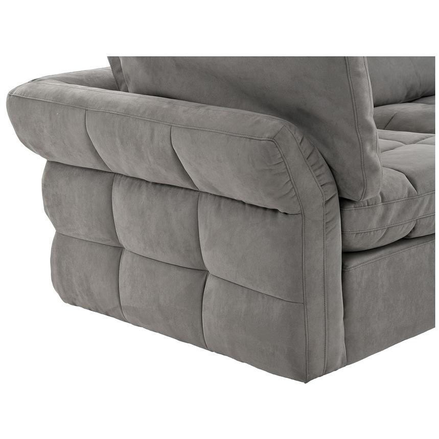 Francine Gray Corner Sofa with 5PCS/2 Armless Chairs  alternate image, 9 of 11 images.