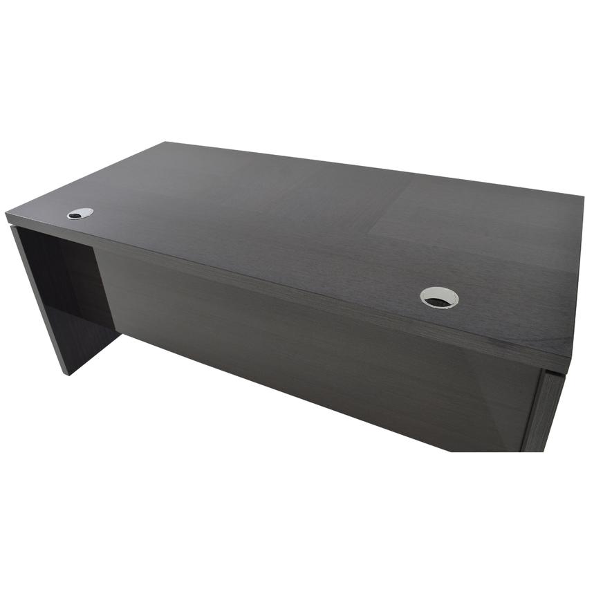 Valery w/Keyboard Tray Executive Desk  alternate image, 4 of 6 images.