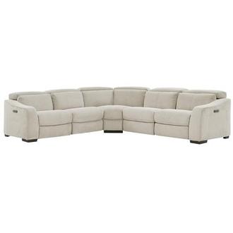 Jameson Cream Power Reclining Sectional with 5PCS/3PWR