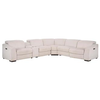 Jameson Cream Power Reclining Sectional with 6PCS/3PWR