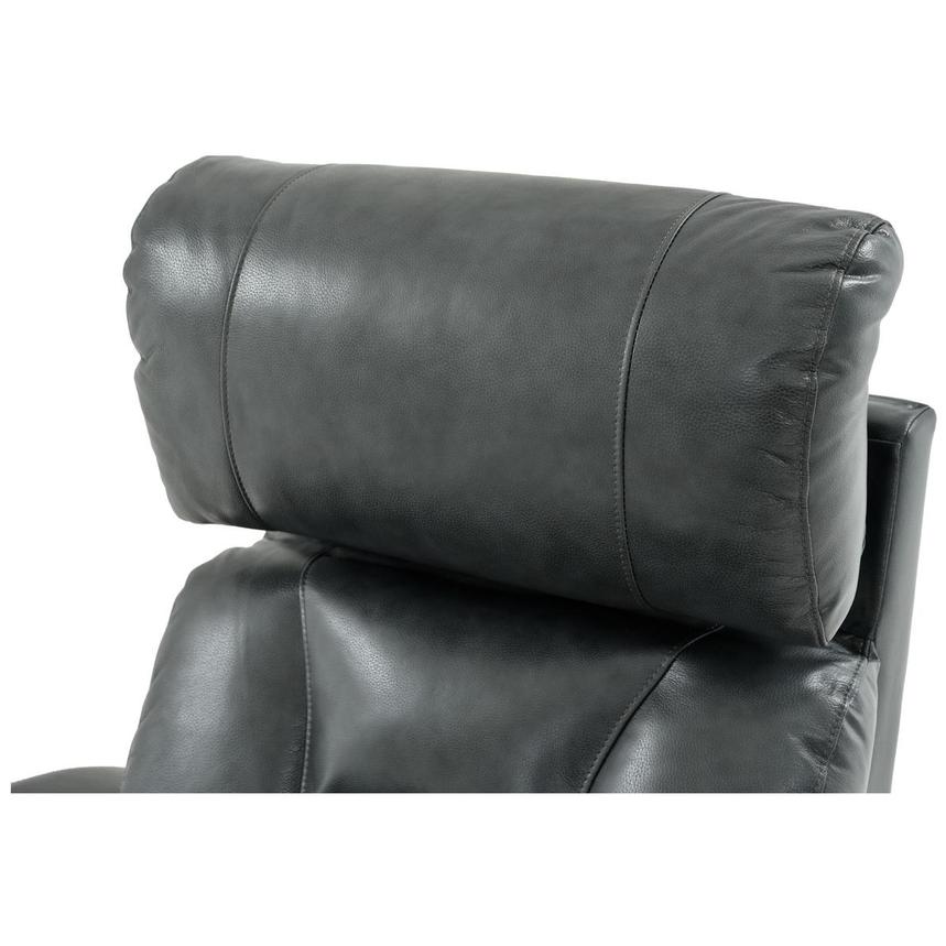 Gio Gray Leather Power Recliner  alternate image, 11 of 14 images.