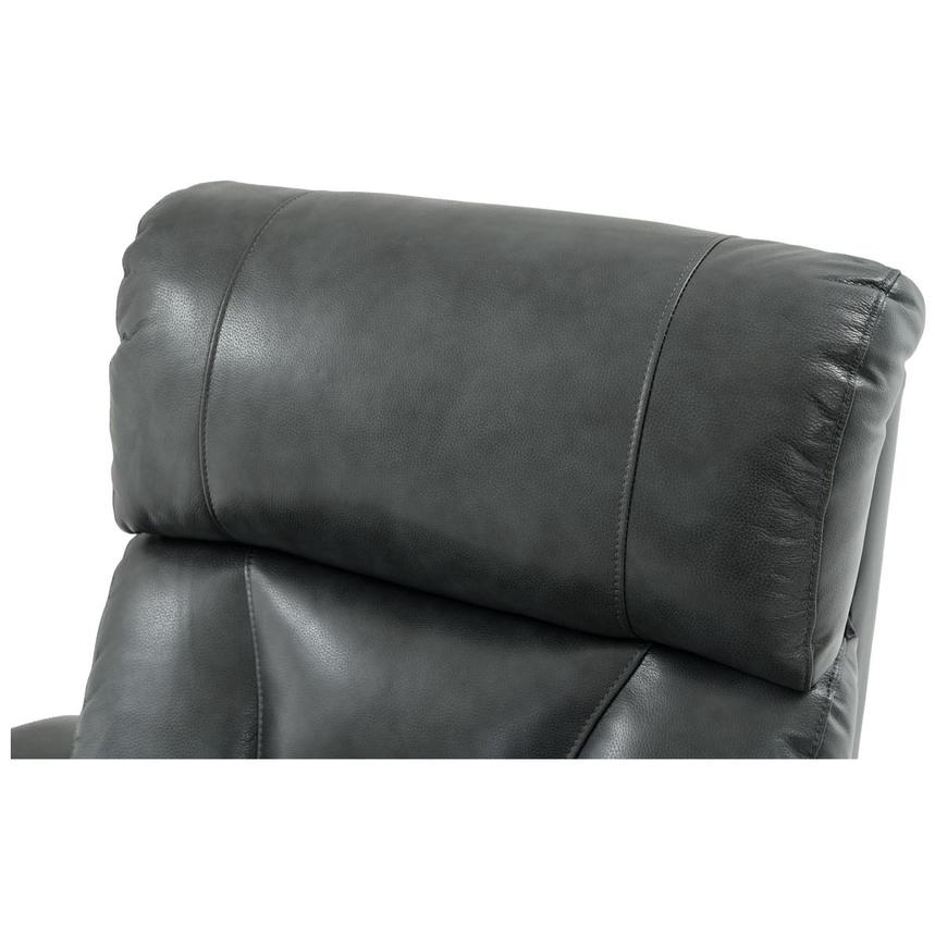 Gio Gray Leather Power Recliner alternate image, 10 of 14 images.