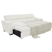 Reeve White Sleeper w/Right Chaise  alternate image, 2 of 8 images.