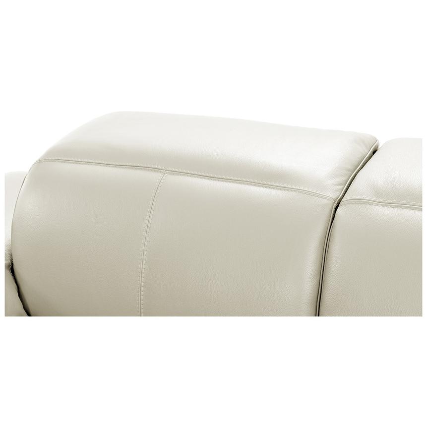 Toronto White Leather Power Reclining Sofa w/Right Chaise  alternate image, 7 of 11 images.