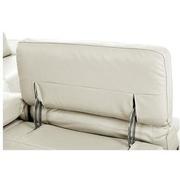 Toronto White Leather Power Reclining Sofa w/Right Chaise  alternate image, 8 of 11 images.