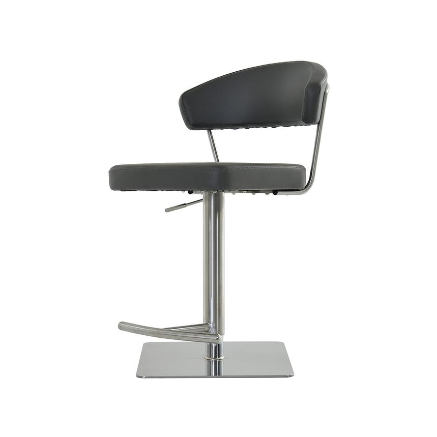 Bold Gray Adjustable Stool alternate image, 2 of 8 images.