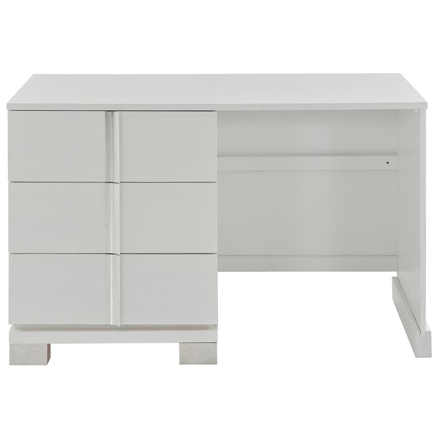 Venezia White Vanity Desk  alternate image, 3 of 6 images.