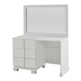 Venezia White Vanity Desk El Dorado Furniture