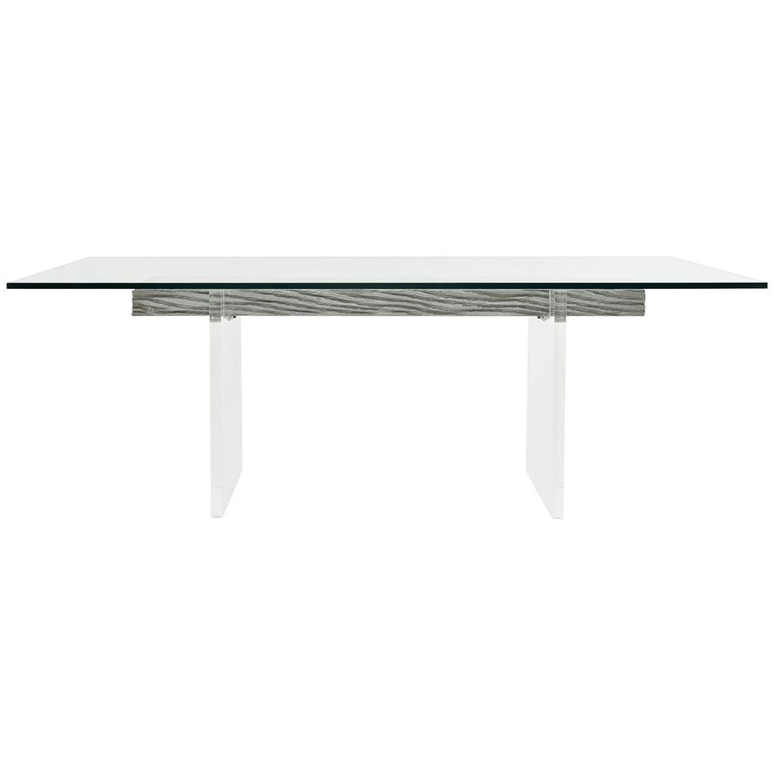 Miami Beach Gray Rectangular Dining Table  alternate image, 2 of 4 images.