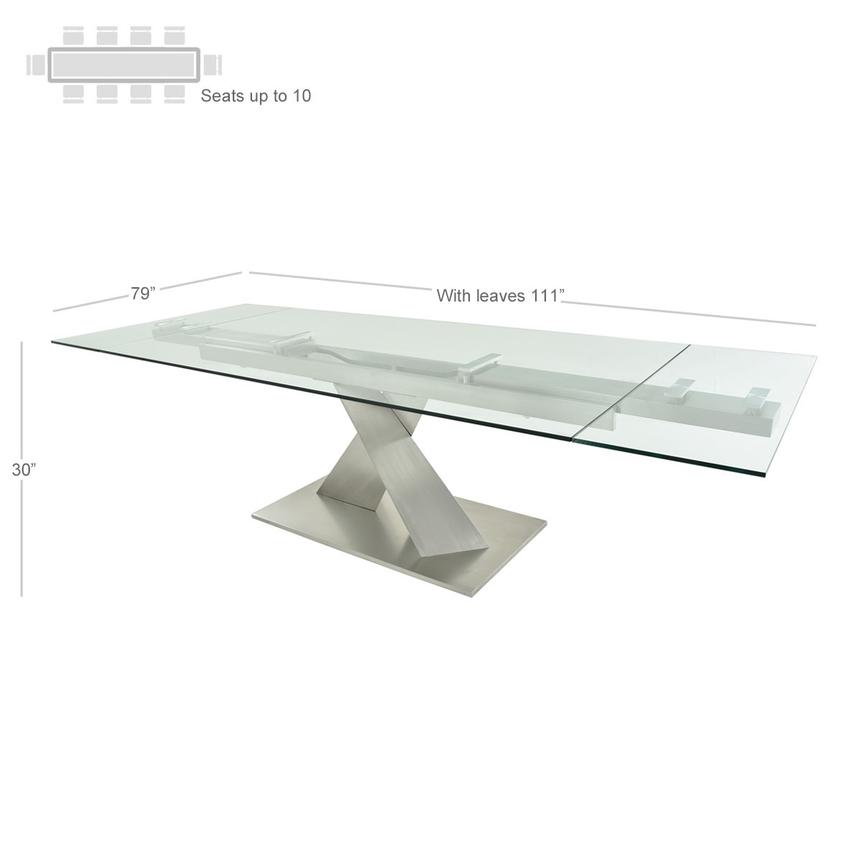 Knox Extendable Dining Table  alternate image, 4 of 7 images.