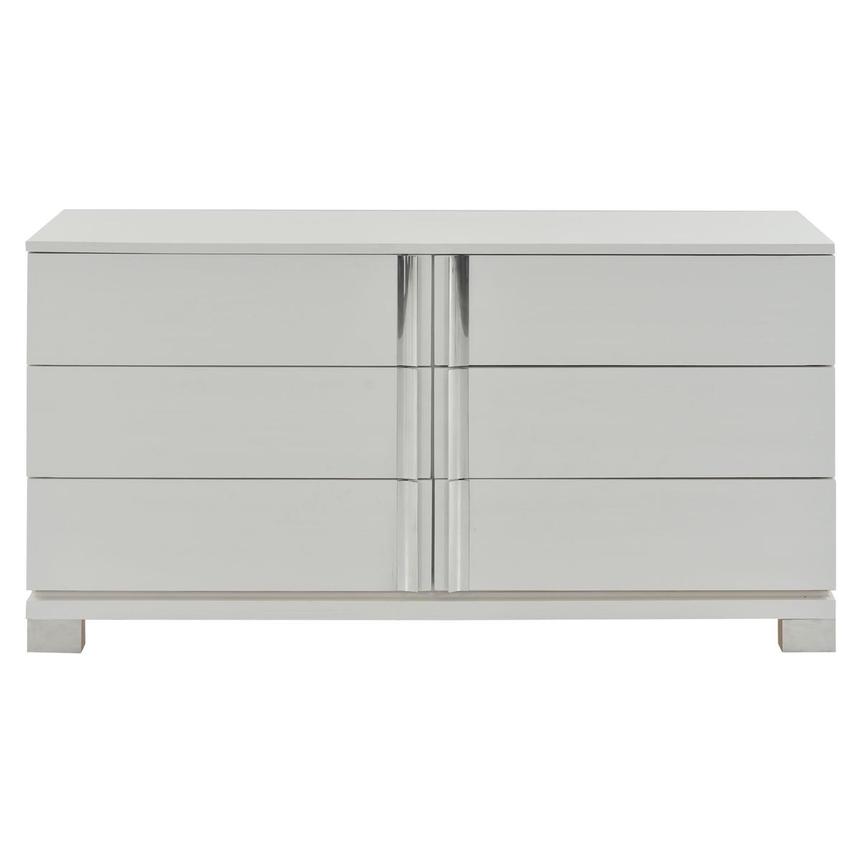 Venezia White Small Dresser  alternate image, 3 of 6 images.
