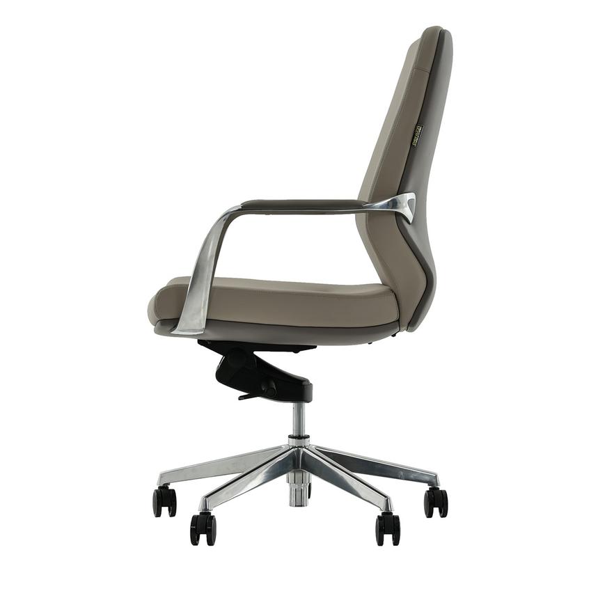 Yoshi Gray Low Back Desk Chair  alternate image, 4 of 8 images.