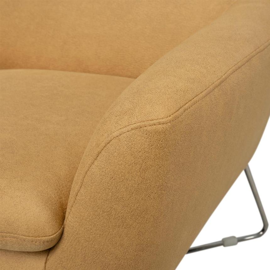 Grigio Yellow Accent Chair  alternate image, 8 of 10 images.