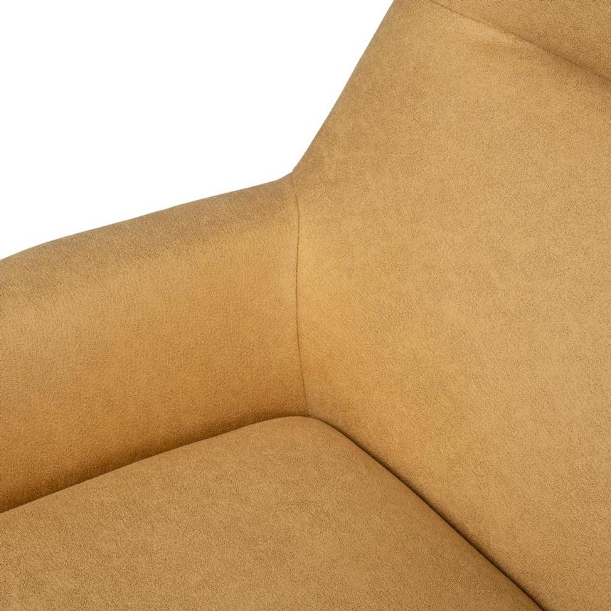 Grigio Yellow Accent Chair alternate image, 7 of 10 images.